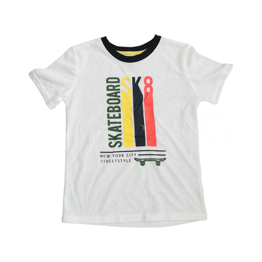 Playera DREAM BIG PEACE OUT Skateboard para niño