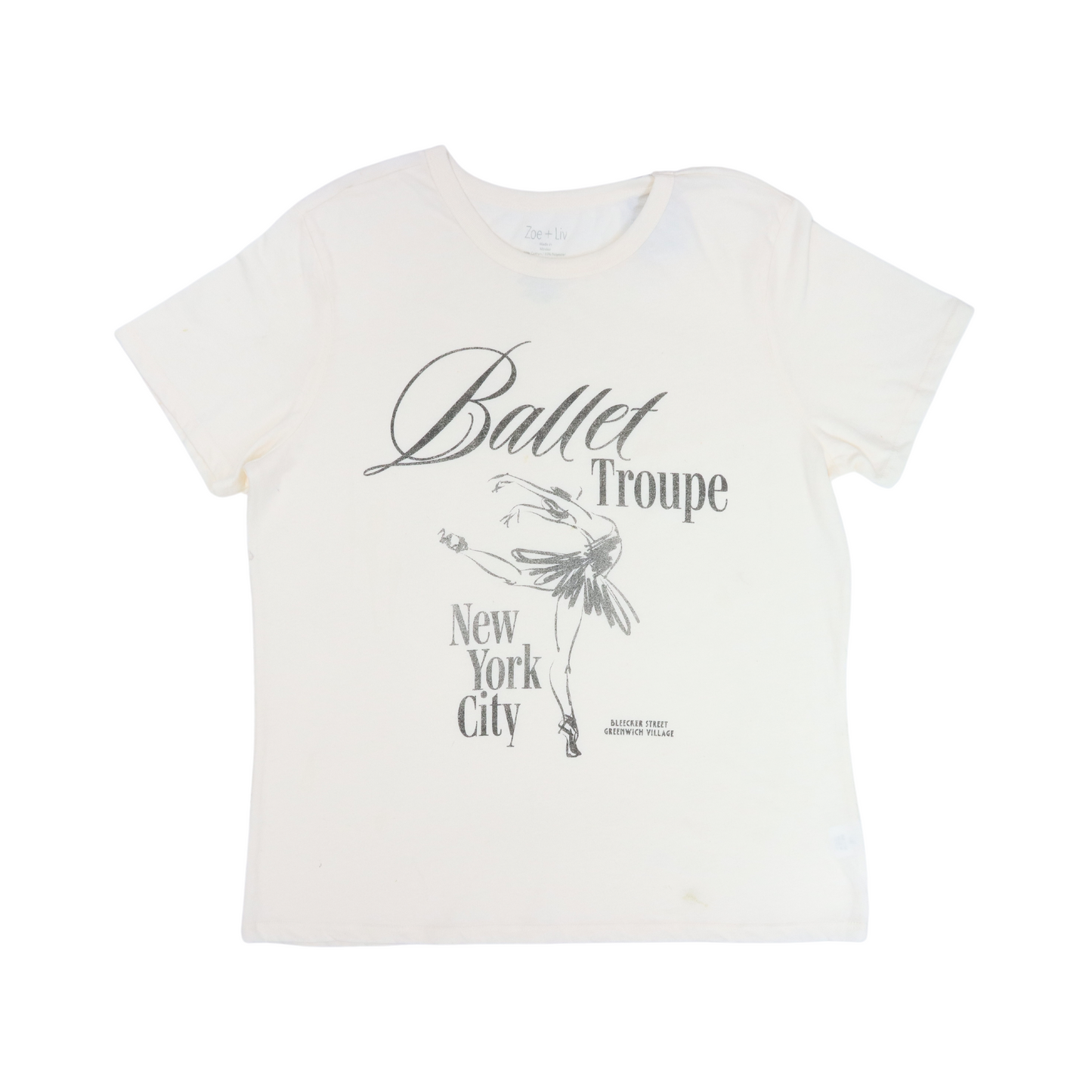 Playera ZOE + LIV para mujer