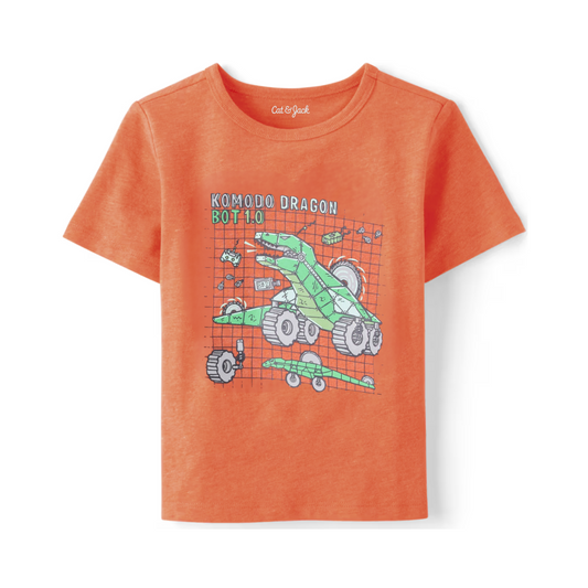 Playera CAT & JACK Komodo Dragón para niño